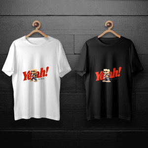 طرح لایه باز خرس تدی با گیتار الکترونیکی برای چاپ روی انواع تیشرت